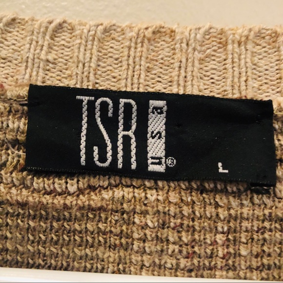 VTG TSR USA Oversized Sweater Cardigan